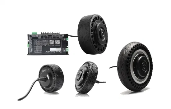 AMPS – servomoteur de moyeu de roue sans balais, 12 pouces, 30nm, 48vdc, étanche IP67, pour Robot Agv de livraison en extérieur